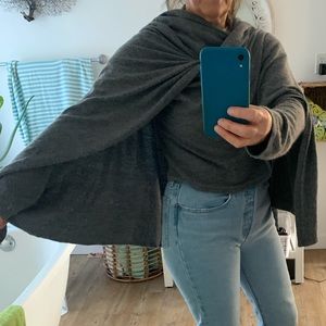 Beautifully soft wrap sweater